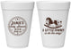 Personalized Baby Shower 16 oz Foam Cups - Little Cowboy | 90003