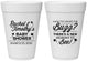 Personalized Baby Shower 16 oz Foam Cups - Mommy To Bee | 90019