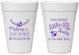 Personalized Baby Shower 16 oz Foam Cups - Little Lady On The Way | 90021