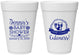 Personalized Baby Shower 16 oz Foam Cups - Racoon Cuteness | 90037
