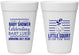 Personalized Baby Shower 16 oz Foam Cups - Little Squirt On The Way | 90043