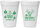 Personalized Baby Shower 16 oz Foam Cups - Oh My Deer Christmas | 90051