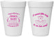Personalized Baby Shower 16 oz Foam Cups - Sweet Little Lady | 90061
