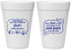 Personalized Baby Shower 16 oz Foam Cups - Fish | 90075