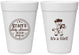 Personalized Baby Shower 16 oz Foam Cups - Horse It’s A Girl | 90077