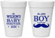 Personalized Baby Shower 16 oz Foam Cups - Little Boy | 90092