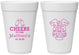 Personalized Baby Shower 16 oz Foam Cups - Bottle | 90094