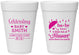 Personalized Baby Shower 16 oz Foam Cups - Little Bit Of Heaven | 90095