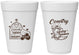 Personalized Baby Shower 16 oz Foam Cups - Farm Tractor Country | 90102