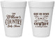 Personalized Baby Shower 16 oz Foam Cups - Cowboy Coming To Town | 90105