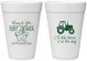 Personalized Baby Shower 16 oz Foam Cups - Little Farmer | 90108