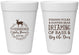 Personalized Baby Shower 16 oz Foam Cups - Fishing Hunting | 90119