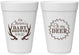 Personalized Baby Shower 16 oz Foam Cups - Oh My Deer Christmas | 90121