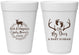 Personalized Baby Shower 16 oz Foam Cups - Oh My Deer | 90123