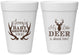 Personalized Baby Shower 16 oz Foam Cups - My Little Deer | 90124