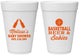 Personalized Baby Shower 16 oz Foam Cups - Basketball Beer Babies | 90134