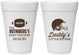 Personalized Baby Shower 16 oz Foam Cups - Football Little Kicker | 90139