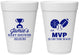 Personalized Baby Shower 16 oz Foam Cups - Sports Mvp | 90141