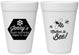 Personalized Baby Shower 16 oz Foam Cups - Mother To Bee | 90153