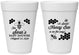 Personalized Baby Shower 16 oz Foam Cups - Honey Bee | 90154