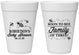 Personalized Baby Shower 16 oz Foam Cups - Bee Family | 90155