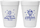 Personalized Baby Shower 16 oz Foam Cups - Little Lamb On The Way | 90167