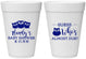 Personalized Baby Shower 16 oz Foam Cups - Owl Whos Almost Due | 90170