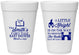 Personalized Baby Shower 16 oz Foam Cups - Little Knight | 90175