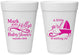 Personalized Baby Shower 16 oz Foam Cups - Sailboat | 90178