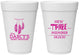 Personalized Baby Shower 16 oz Foam Cups - Tribe Member | 90183