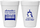 Personalized Baby Shower 16 oz Foam Cups - Party At Our Crib | 90187