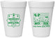 Personalized Baby Shower 16 oz Foam Cups - Christmas Gender Reveal | 90194