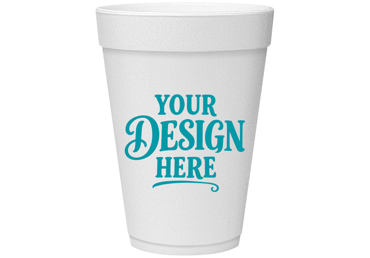 16 oz Foam Cups - Design Your Own