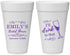 Personalized Bridal Shower 20 oz Foam Cups - I'll Drink To The That | 100006