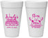 Personalized Bridal Shower 20 oz Foam Cups - Future Mrs | 100011