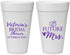 Personalized Bridal Shower 20 oz Foam Cups - Future Mrs | 100012