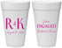 Personalized Engagement 20 oz Foam Cups - We Are Engaged | 10011