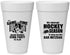 Personalized Bar Mitzvah 20 oz Foam Cups - 13th Birthday Hockey | 110006