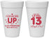 Personalized Bar Mitzvah 20 oz Foam Cups - 13th Birthday Video Game | 110014