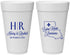 Personalized Wedding 20 oz Foam Cups - Louisiana | 117