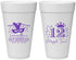 Personalized Bat Mitzvah 20 oz Foam Cups - 12th Birthday Mazel Tov | 120000