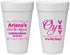 Personalized Bat Mitzvah 20 oz Foam Cups - 12th Birthday Oy Vey | 120008