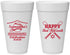 Personalized Bat Mitzvah 20 oz Foam Cups - 12th Birthday Softball | 120012