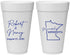 Personalized Wedding 20 oz Foam Cups - Minnesota | 122