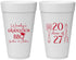 Personalized Graduation 20 oz Foam Cups - Class Of 2027 Bbq | 130008