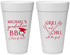 Personalized Graduation 20 oz Foam Cups - Class Of 2027 Bbq | 130009