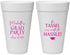 Personalized Graduation 20 oz Foam Cups - Class Of 2027 Tassel Hassel | 130011