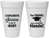 Personalized Graduation 20 oz Foam Cups - Class Of 2027 Tassel Hassel | 130012
