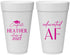 Personalized Graduation 20 oz Foam Cups - Class Of 2027 Educated Af | 130019