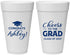 Personalized Graduation 20 oz Foam Cups - Class Of 2027 Cheers Grad | 130020